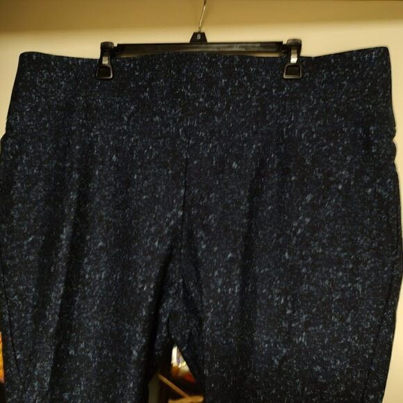 New Slim Factor By Investments Plus Blue Leggings Size Women's 3X - Picture 2 of 2